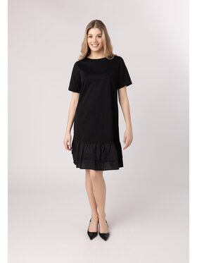 QUIOSQUE QUIOSQUE Sukienka letnia Quiosque 4WS004299 Czarny Regular Fit