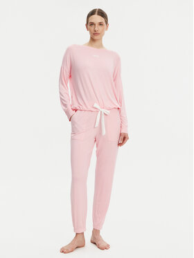 DKNY DKNY Pidžama YI90044 Ružičasta Regular Fit