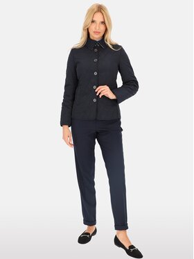 Perso Perso Bunda pro přechodné období BLH610114F Tmavomodrá Regular Fit