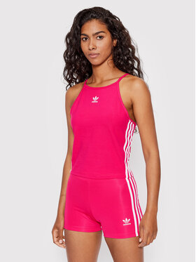 adidas adidas Top adicolor Classics HG6143 Różowy Slim Fit