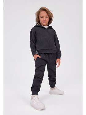 minoti minoti Komplet dresowy 33FLEECE292 Szary ciemny Regular Fit
