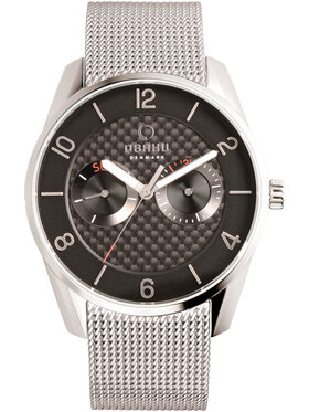 Obaku Obaku Hodinky V171GMCBMC Strieborná