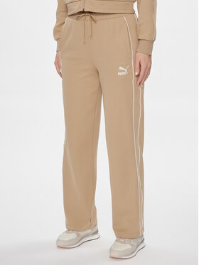 Puma Puma Спортивні штани T7 624212 Бежевий Relaxed Fit