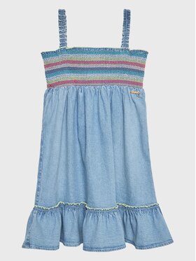 Guess Guess Дънкова рокля J3GK02 D3JU0 Син Regular Fit