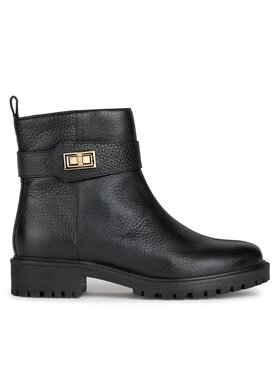 Geox Geox Čizme D Hoara D36FTA 00046 C9999 Crna