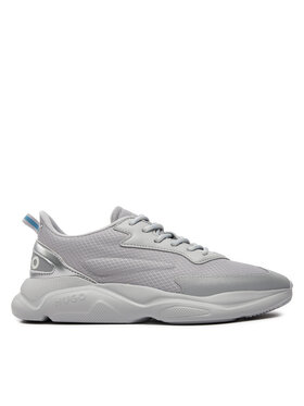 HUGO Hugo Sneakers Leon Runn Ripstop 50517154 Silberfarben