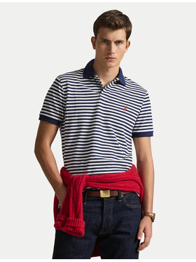 Polo Ralph Lauren Polo Ralph Lauren Polo majica 710956682500 Mornarsko modra Slim Fit