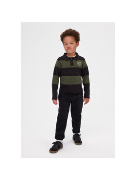 minoti minoti Spodnie materiałowe 33PANT202 Czarny Regular Fit