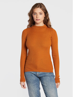 Brave Soul Brave Soul Sveter LK-248RIGBYK Hnedá Regular Fit