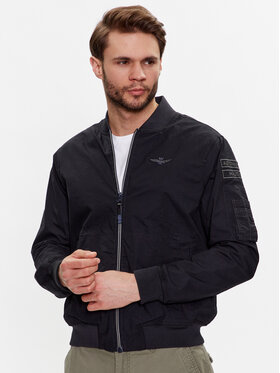 Aeronautica Militare Aeronautica Militare Bomberjacke 231AB2053CT3065 Schwarz Regular Fit