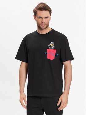 KARL LAGERFELD KARL LAGERFELD T-Shirt DISNEY Pocket Logo 755098 532270 Czarny Regular Fit