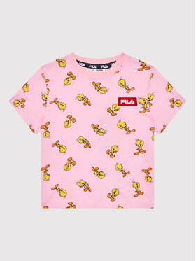 Fila Fila T-Shirt Laage FAK0021 Růžová Regular Fit