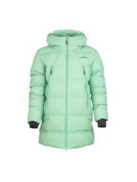 Bergson Bergson Płaszcz SNOW LEOPARD Zielony Regular Fit