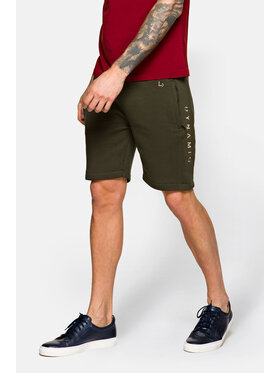 Lancerto Lancerto Szorty sportowe Elgin Zielony Regular Fit