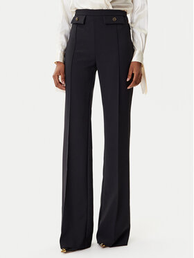Elisabetta Franchi Elisabetta Franchi Παντελόνι υφασμάτινο PA-121-56E2-V380 Μαύρο Regular Fit
