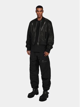MADE BY SOCIETY MADE BY SOCIETY Spodnie materiałowe Pantaloni SLOPE - P17739 Czarny Basic Fit