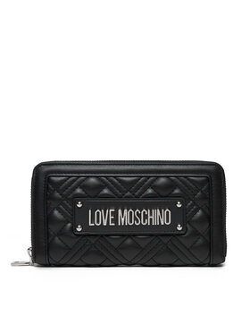 LOVE MOSCHINO LOVE MOSCHINO Duży Portfel Damski JC5600PP1MLA000B Czarny