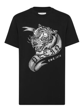 PHILIPP PLEIN PHILIPP PLEIN T-shirt 19497 Nero Regular Fit