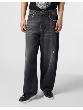 PHILIPP PLEIN PHILIPP PLEIN Jeansy 31242 Czarny Loose Fit
