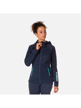 Rossignol Rossignol Kurtka softshell W Softshell Jacket Granatowy Slim Fit