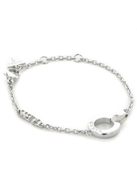 Guess Guess Náramok Circle Lights JUBB03 162JW Strieborné rhodiovanie