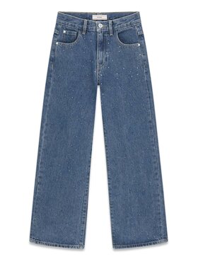 Guess Kids Guess Kids Kalhoty z materiálu 183379 Modrá Regular Fit