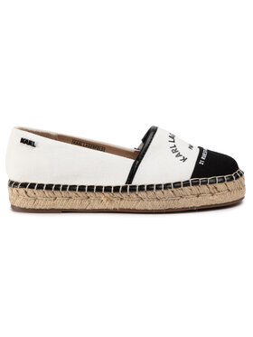KARL LAGERFELD KARL LAGERFELD Espadryle KL80108 Biały