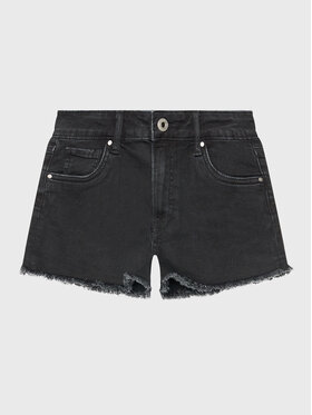 Pepe Jeans Pepe Jeans Τζιν σορτσάκια Patty Short PG800783XR0 Μαύρο Regular Fit