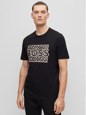 Boss Boss T-shirt 50489334 Noir Regular Fit