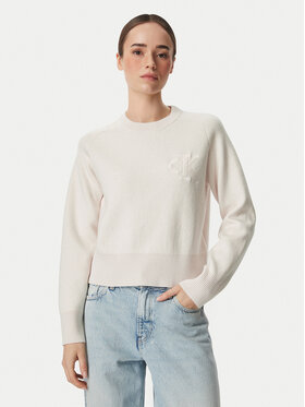 Calvin Klein Jeans Calvin Klein Jeans Sweater LV047H320G Világos rózsaszín Regular Fit