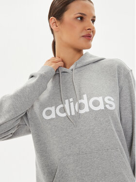 Adidas Jopa Essentials Linear Hoodie IC6884 Siva Regular Fit