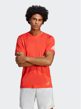 adidas adidas Marškinėliai Run It T-Shirt IC7641 Raudona Regular Fit