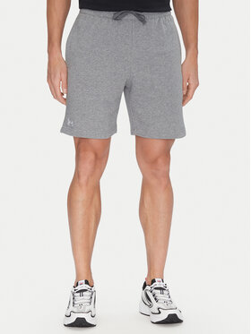 Under Armour Under Armour Спортни шорти Rival 1379779 Сив Regular Fit