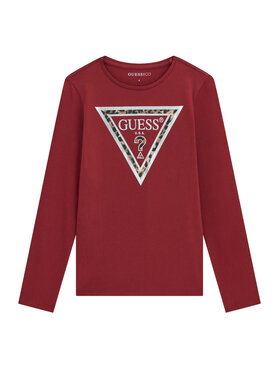 Guess Guess Blūze J6BI02 K5771 Sarkans Regular Fit
