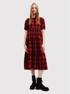Desigual Desigual Повсякденна сукня Khan 22WWVW51 Червоний Regular Fit