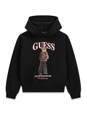 Guess Guess Суитшърт J6BQ03 K6086 Черен Oversize