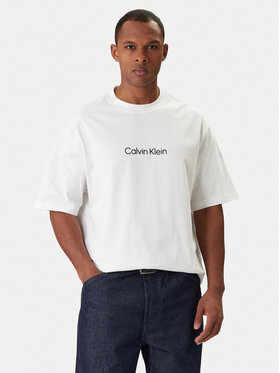 Calvin Klein Calvin Klein T-Shirt LV040HM228 Biały Relaxed Fit