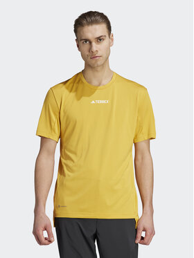 adidas adidas T-shirt Terrex Multi T-Shirt HZ6238 Giallo Regular Fit