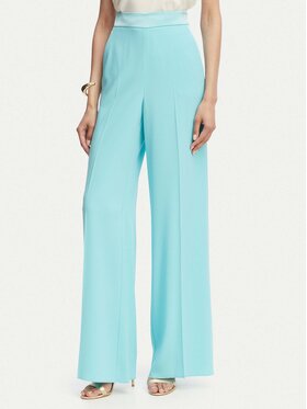 Marella Marella Medžiaginės kelnės Stampa 2613131032 Turkio Straight Fit