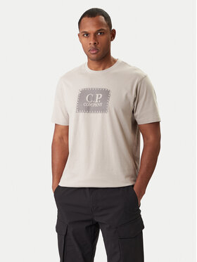 C.P. Company C.P. Company Póló 20CMTS723A005100W Bézs Regular Fit