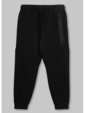 PITBULL PITBULL Spodnie dresowe DOGWOOD POCKET Czarny Regular Fit