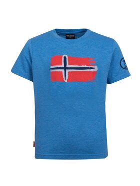 TROLLKIDS TROLLKIDS T-Shirt 113-117 Niebieski Regular Fit
