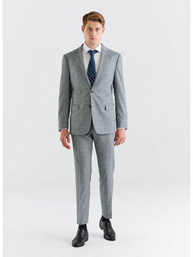 Pako Lorente Pako Lorente Garnitur P23SF-4G-025 Szary Slim Fit