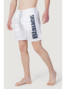Blauer Blauer Strój kąpielowy LOGO Biały