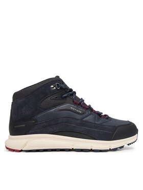 Tommy Hilfiger Tommy Hilfiger Sneakers Hilfiger Wp Mix Chukka Runner FM0FM06022 Blu scuro