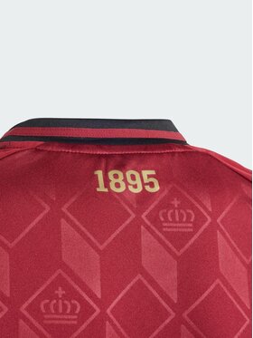 adidas adidas Koszulka techniczna Belgium 24 Home Jersey Czerwony Regular Fit