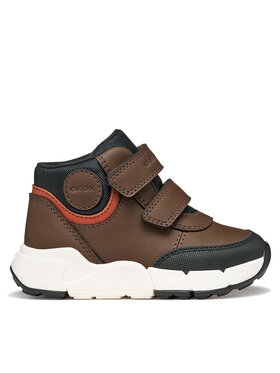 Geox Geox Μποτίνια B Flexyper Mini Boy B666GA 0MEBC C6R6B S Σκούρο καφέ