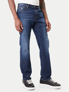 KARL LAGERFELD KARL LAGERFELD Džínsy 265501 500843 Tmavomodrá Slim Fit