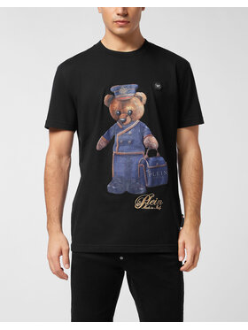 PHILIPP PLEIN PHILIPP PLEIN T-shirt 27133 Nero Regular Fit