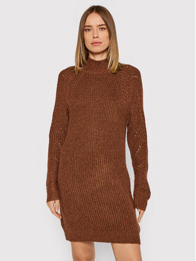 American Eagle American Eagle Pletena obleka 039-1399-5047 Rjava Regular Fit